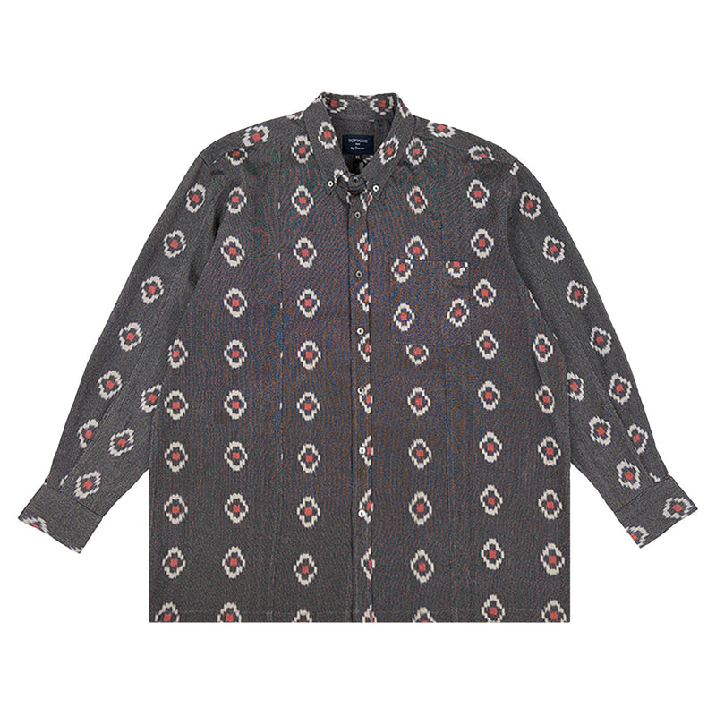 着物長袖シャツ メンズ XL LSVN-XL26-zoom-