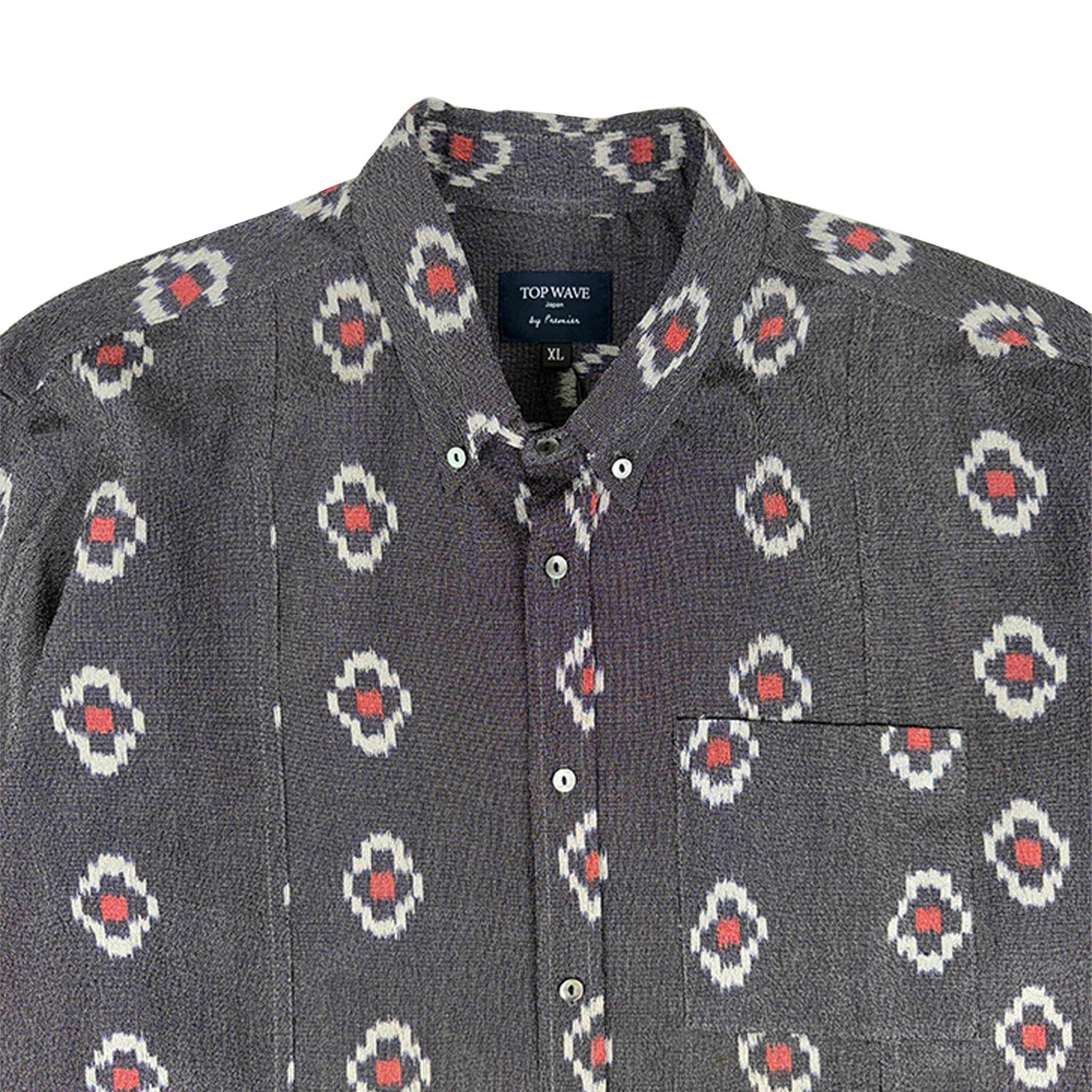 着物長袖シャツ メンズ XL LSVN-XL26-zoom-3