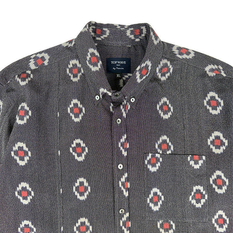 着物長袖シャツ メンズ XL LSVN-XL26-zoom-