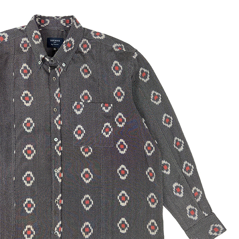 着物長袖シャツ メンズ XL LSVN-XL26-zoom-