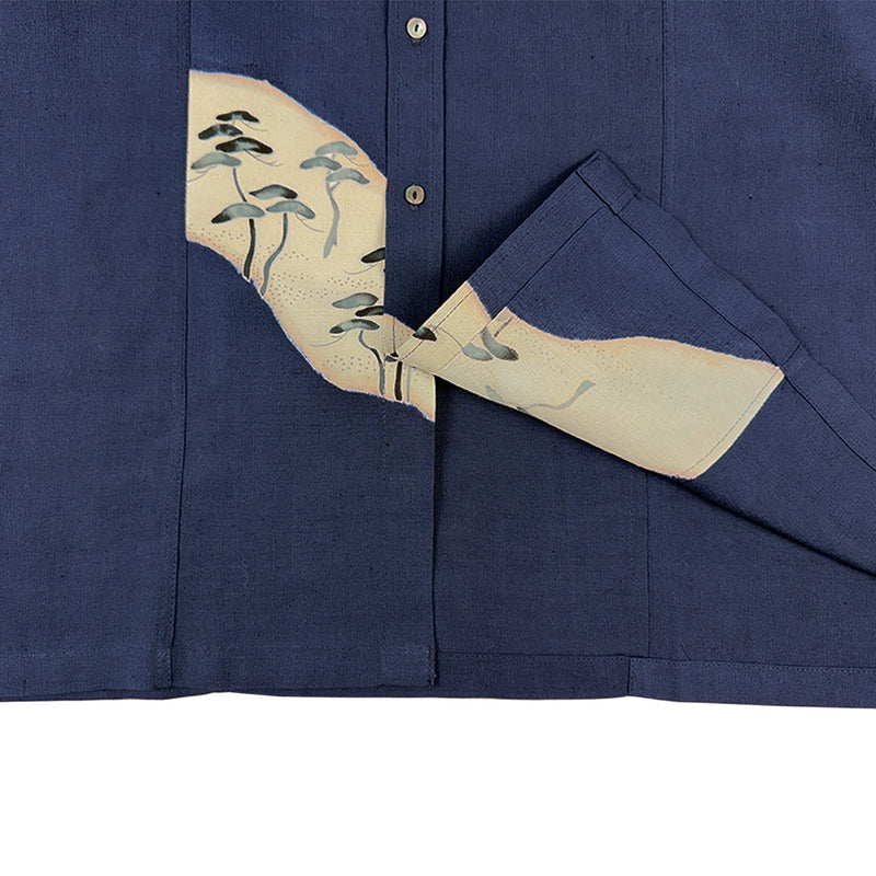 着物長袖シャツ メンズ XL LSVN-XL27-zoom-