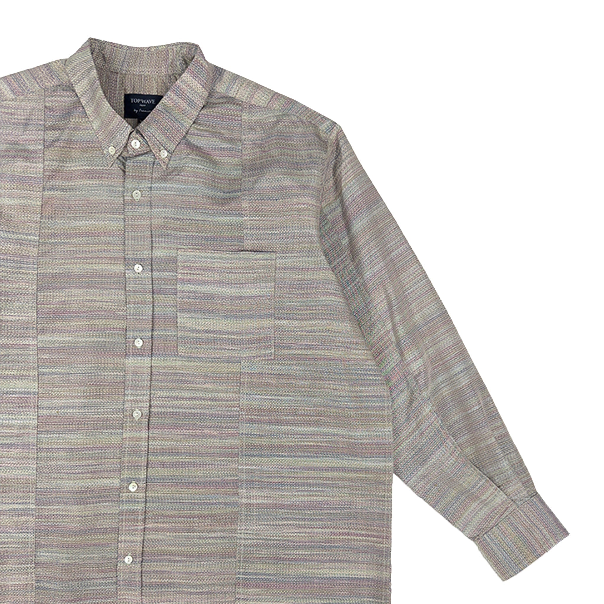 着物長袖シャツ メンズ XL LSVN-XL28-zoom-4