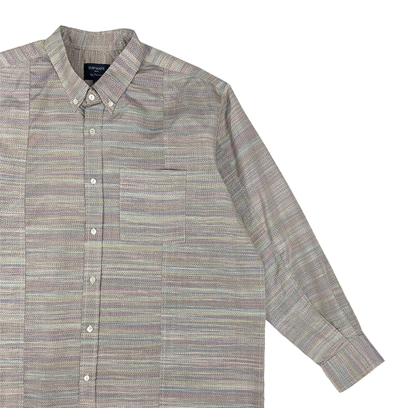 着物長袖シャツ メンズ XL LSVN-XL28-zoom-