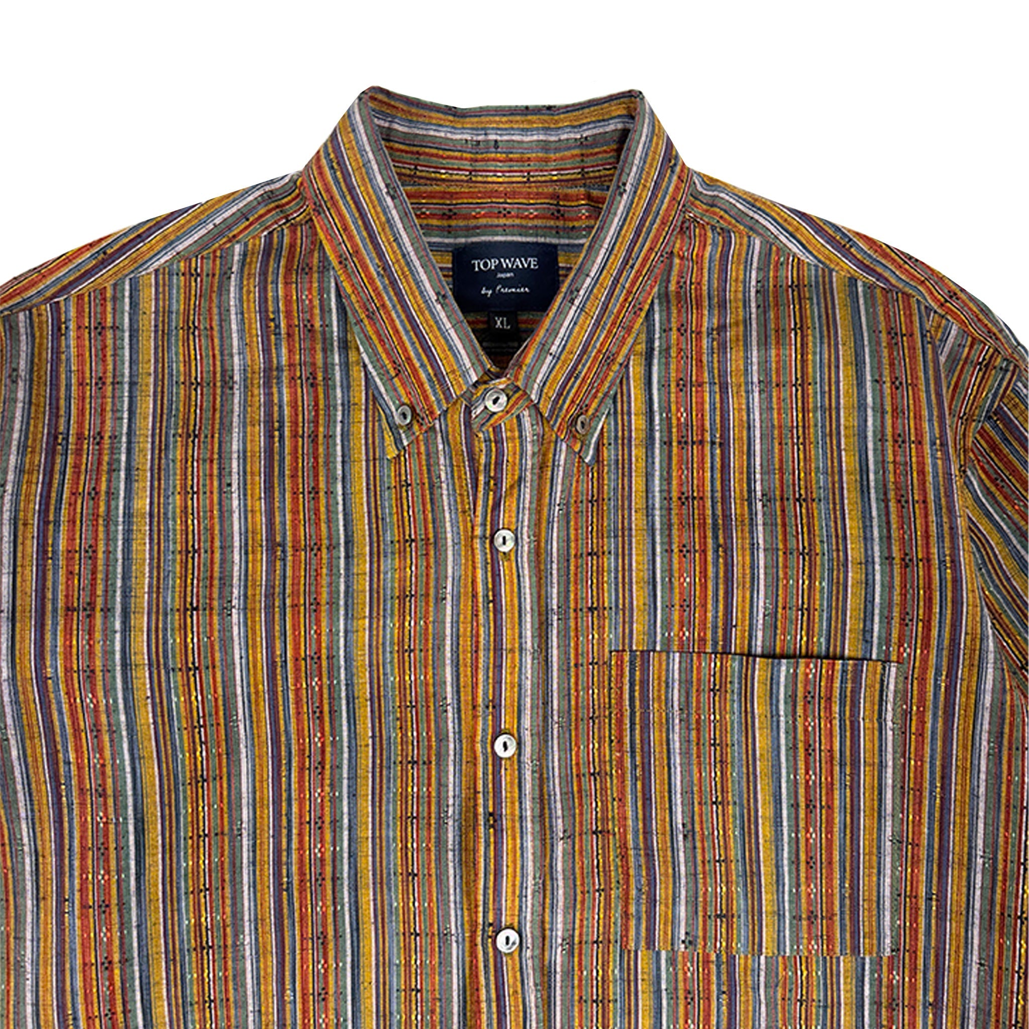 着物長袖シャツ メンズ XL LSVN-XL29-zoom-3