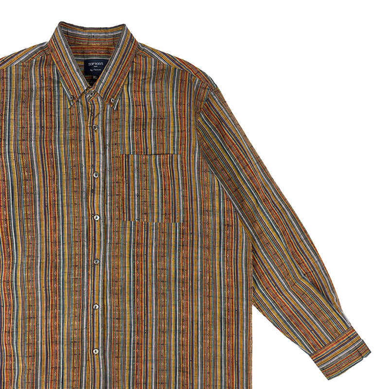 着物長袖シャツ メンズ XL LSVN-XL29-zoom-