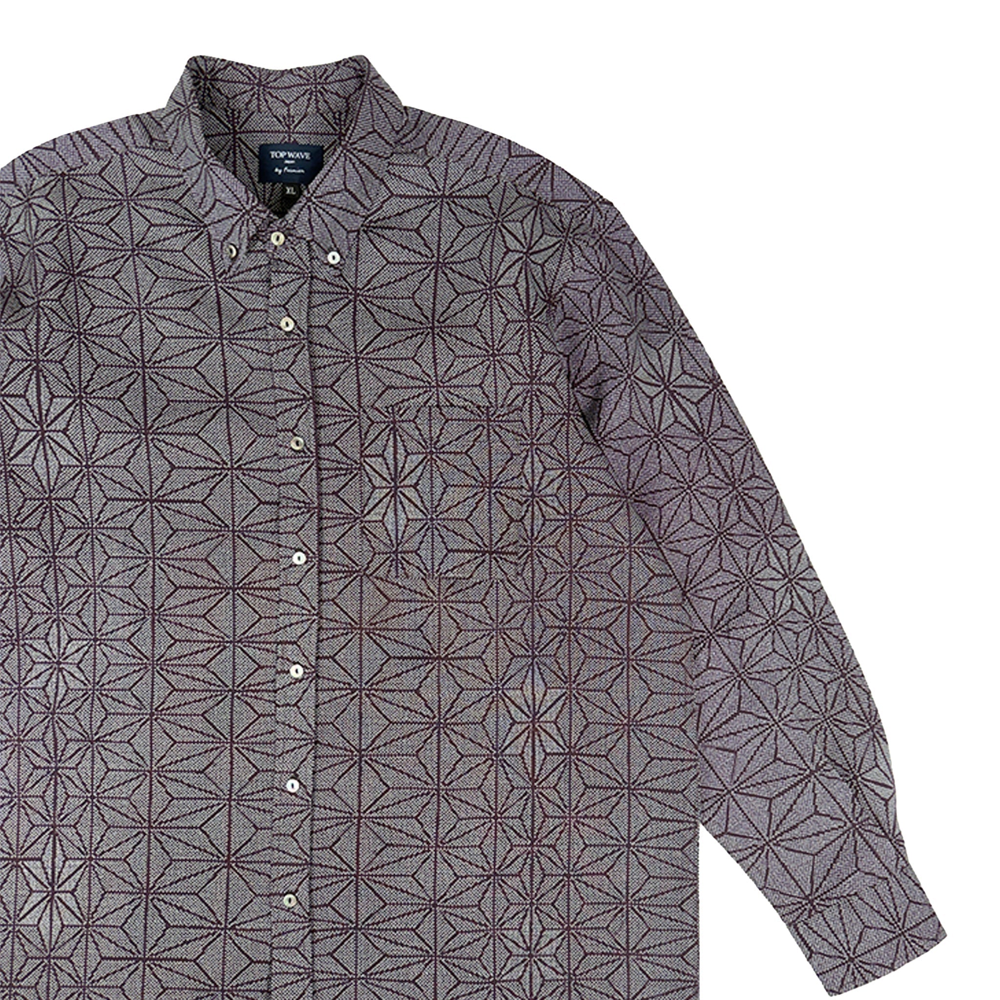 着物長袖シャツ メンズ XL LSVN-XL30-zoom-4