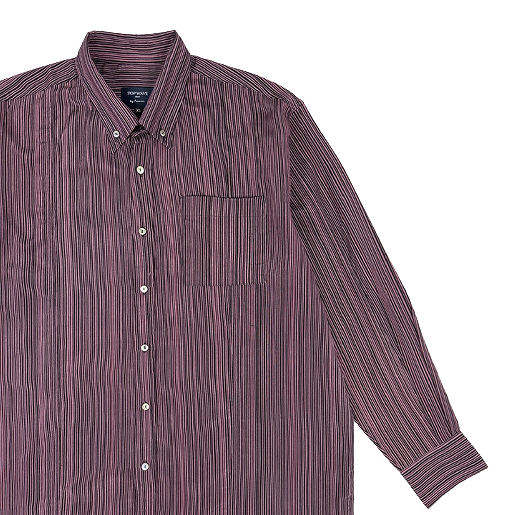 着物長袖シャツ メンズ XL LSVN-XL32-zoom-4