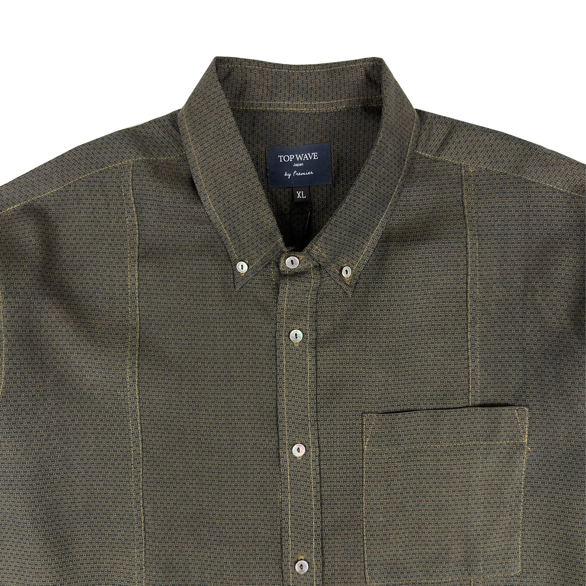 着物長袖シャツ メンズ XL LSVN-XL33-zoom-3