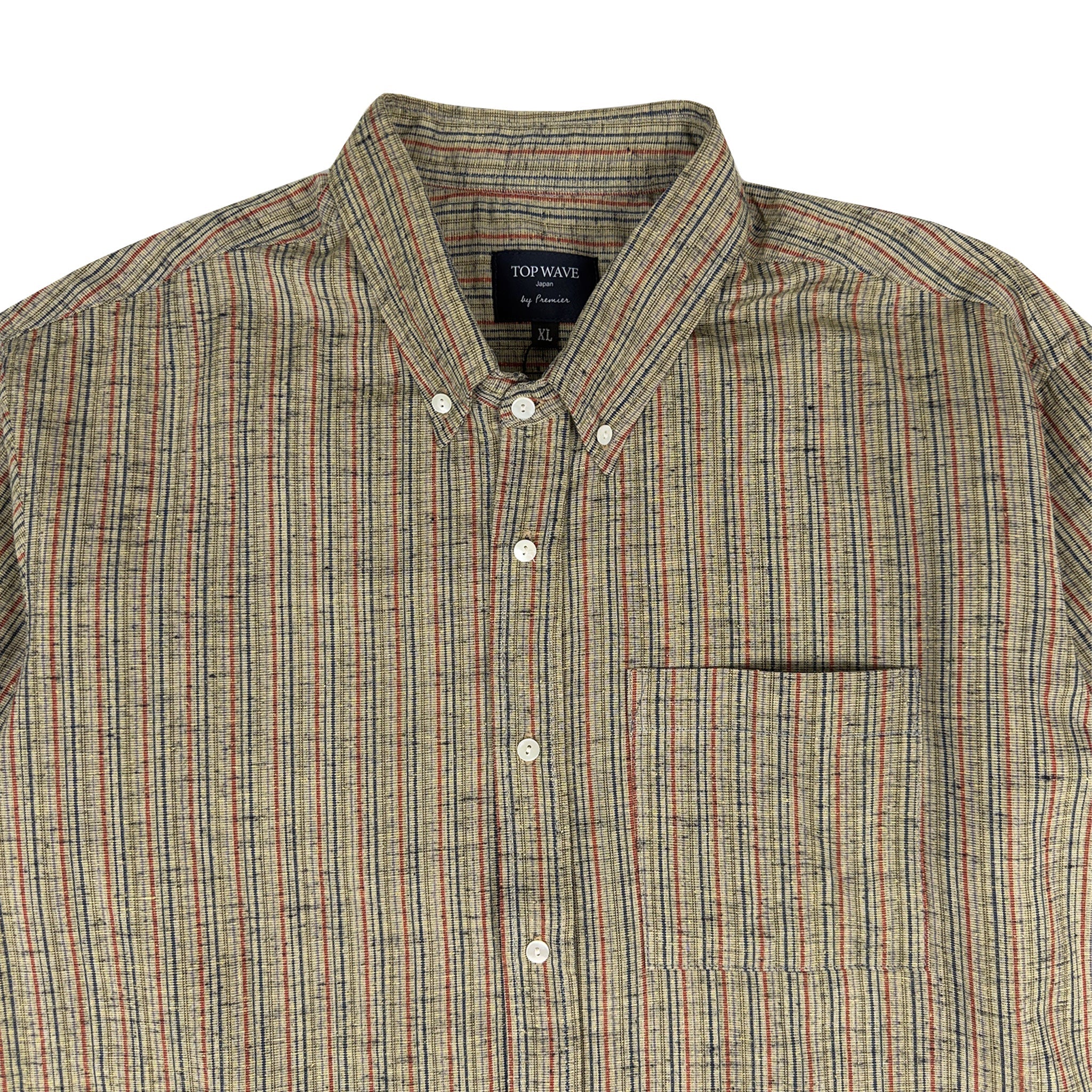 着物長袖シャツ メンズ XL LSVN-XL34-zoom-3