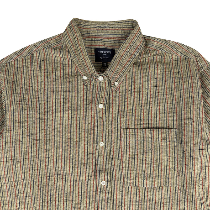 着物長袖シャツ メンズ XL LSVN-XL34-zoom-