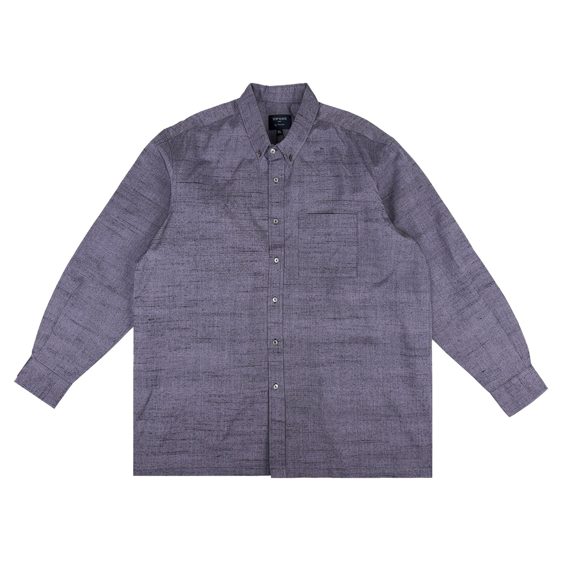 着物長袖シャツ メンズ XL LSVN-XL36-1