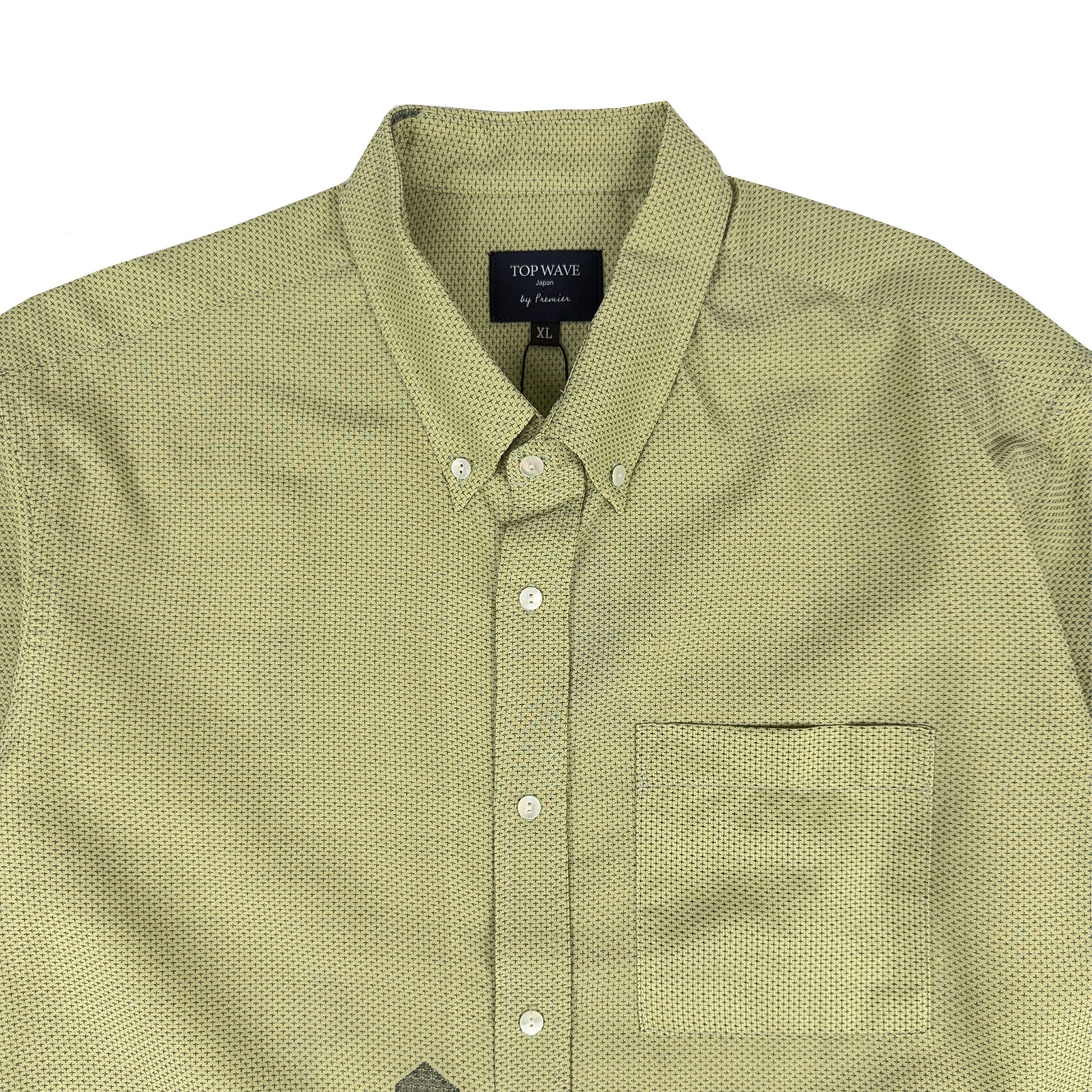 着物長袖シャツ メンズ XL LSVN-XL37-3