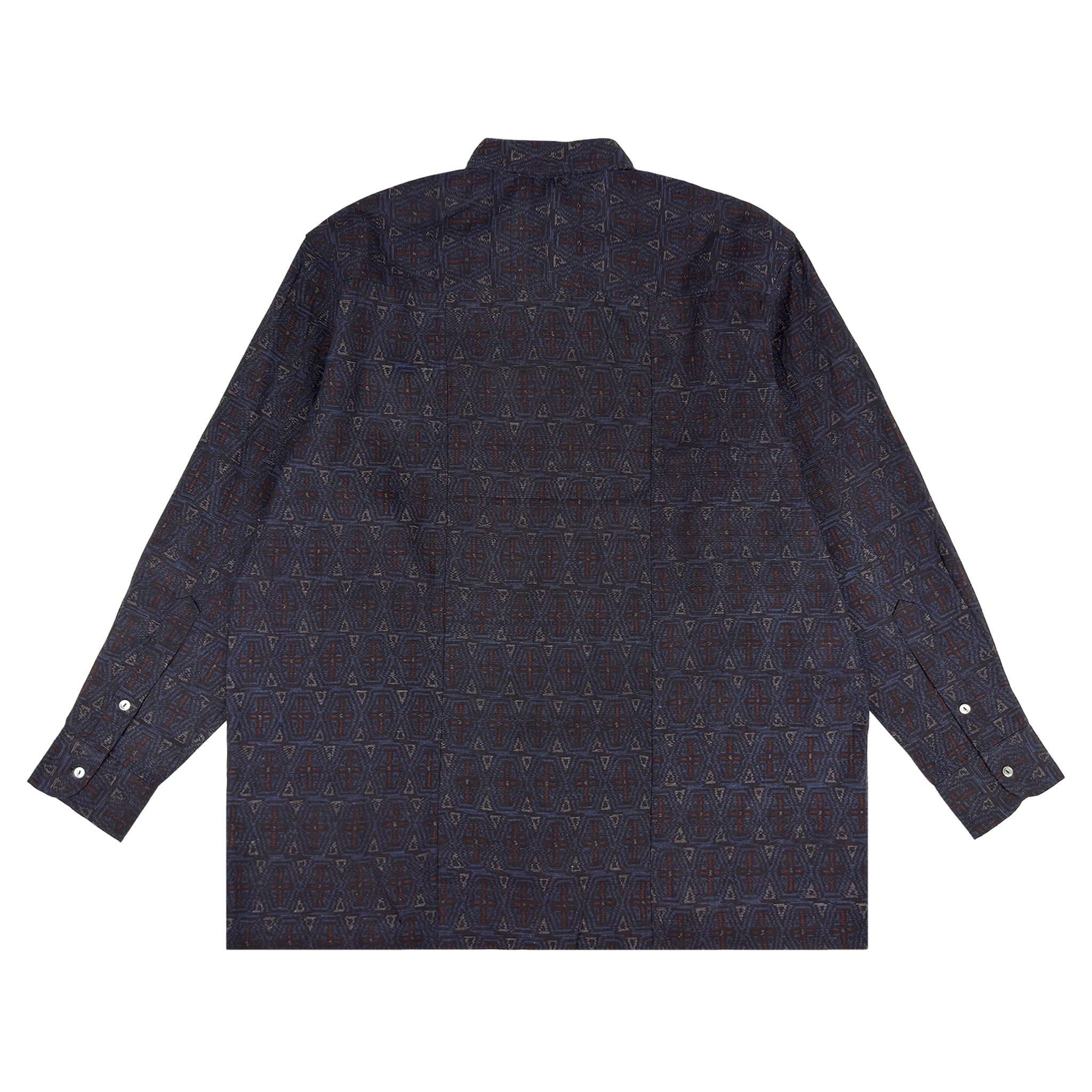 着物長袖シャツ メンズ XL LSVN-XL38-zoom-2