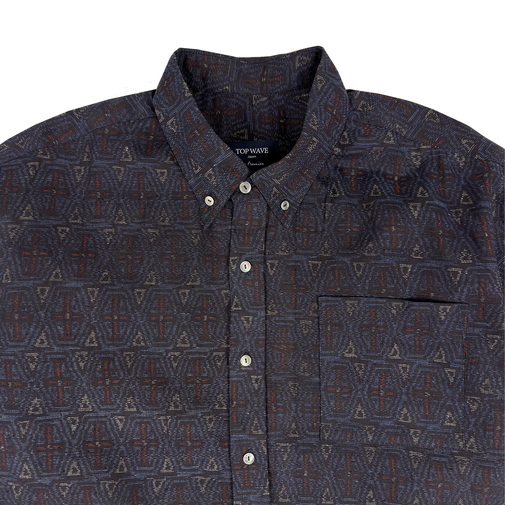 着物長袖シャツ メンズ XL LSVN-XL38-zoom-3