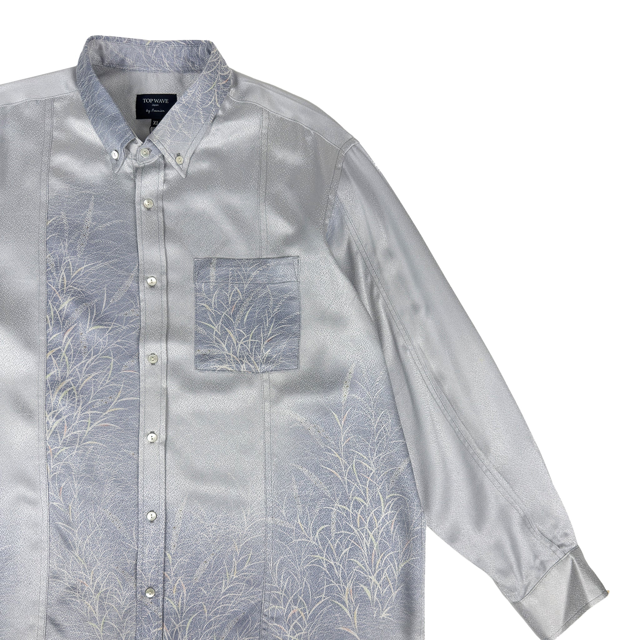 着物長袖シャツ メンズ XL LSVN-XL39-zoom-4