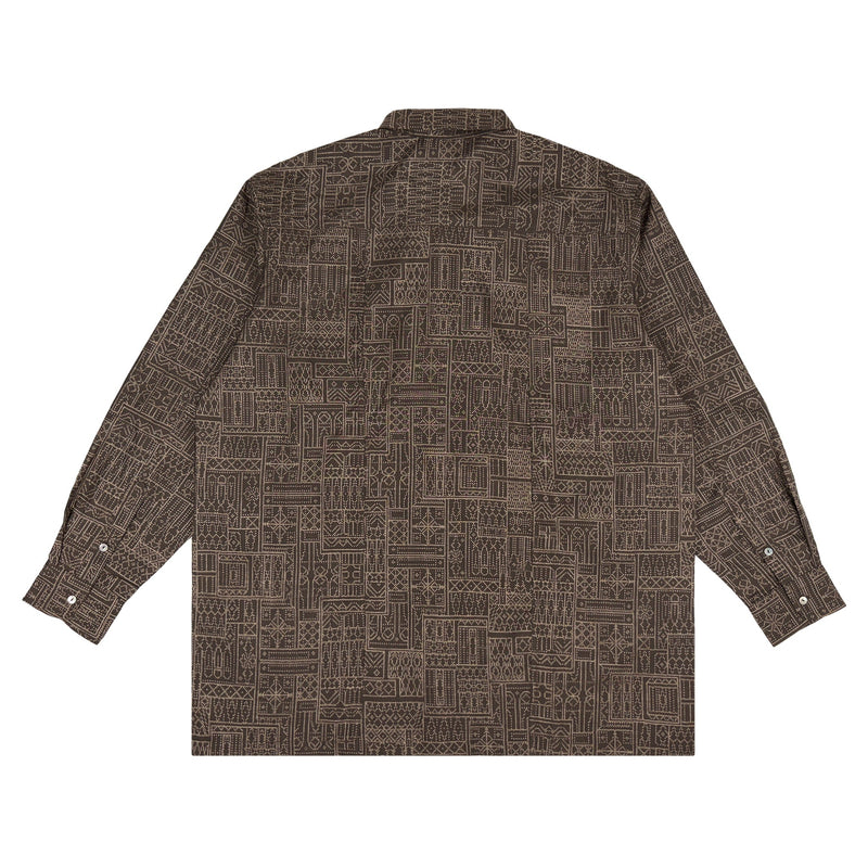 着物長袖シャツ メンズ XL LSVN-XL40-zoom-