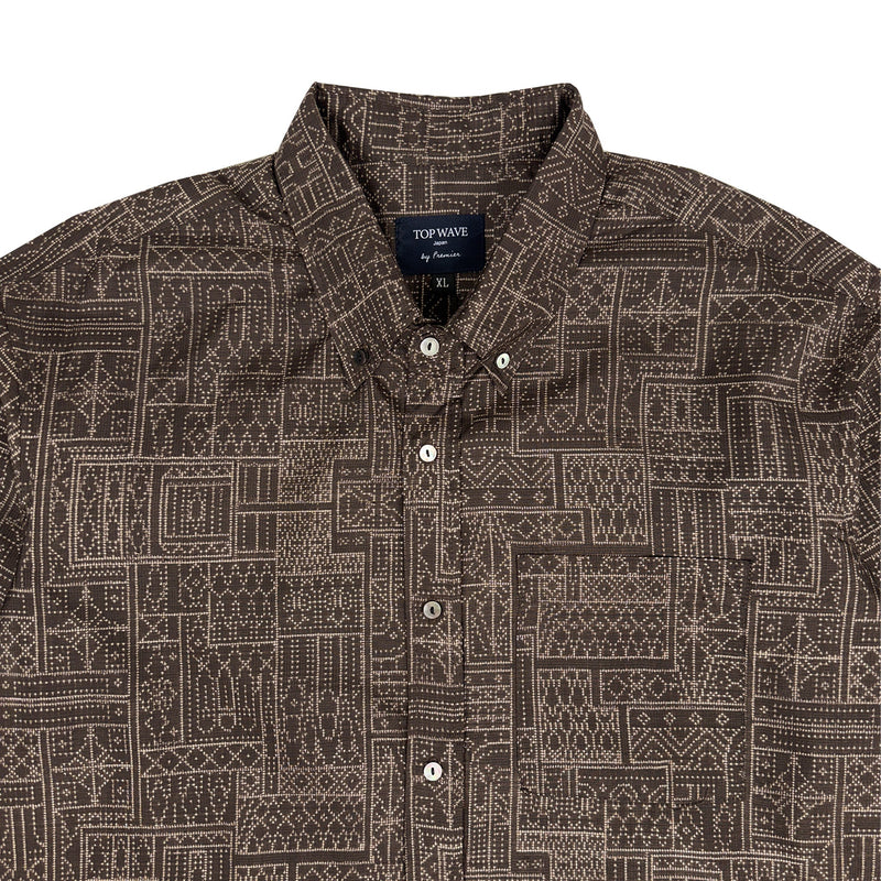 着物長袖シャツ メンズ XL LSVN-XL40-zoom-