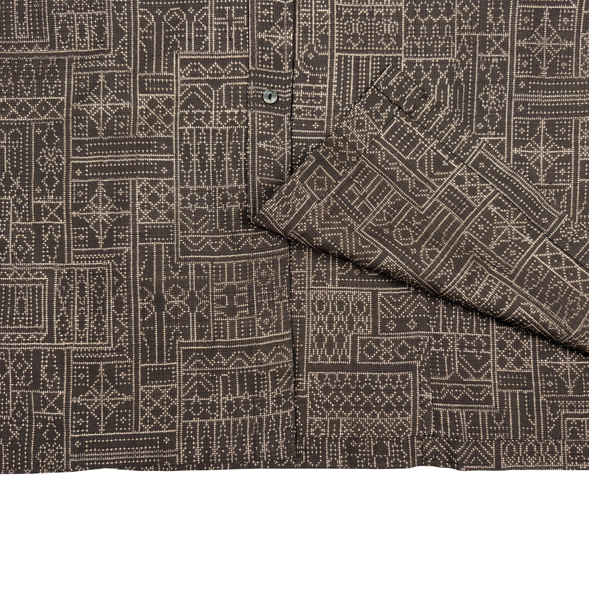 着物長袖シャツ メンズ XL LSVN-XL40-zoom-5