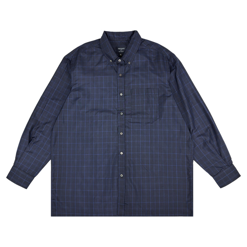 着物長袖シャツ メンズ XL LSVN-XL41-zoom-