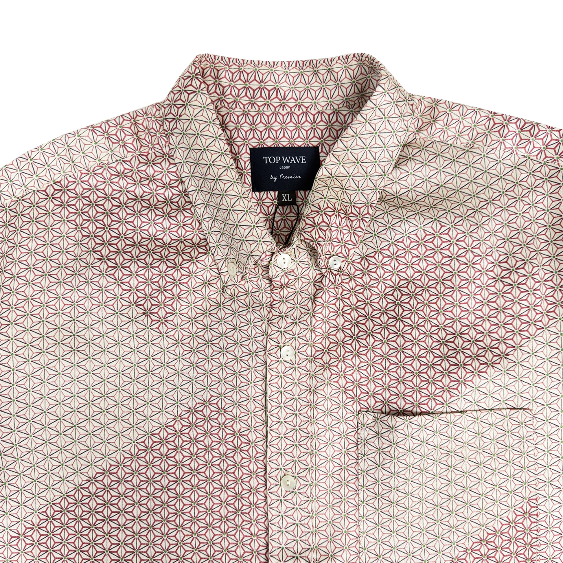 着物長袖シャツ メンズ XL LSVN-XL42-3