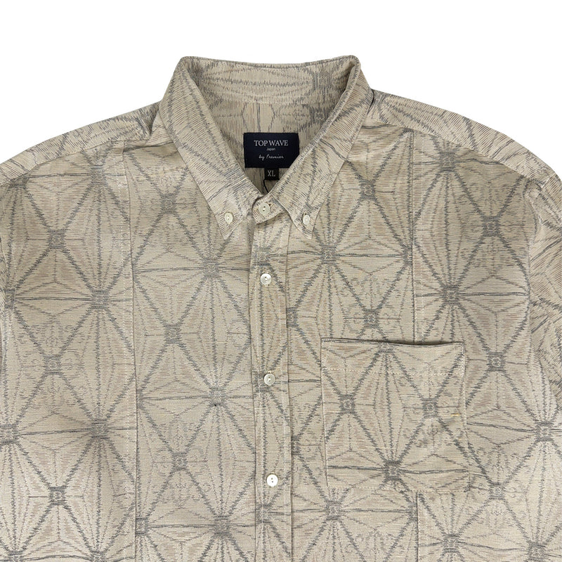 着物長袖シャツ メンズ XL LSVN-XL43-zoom-