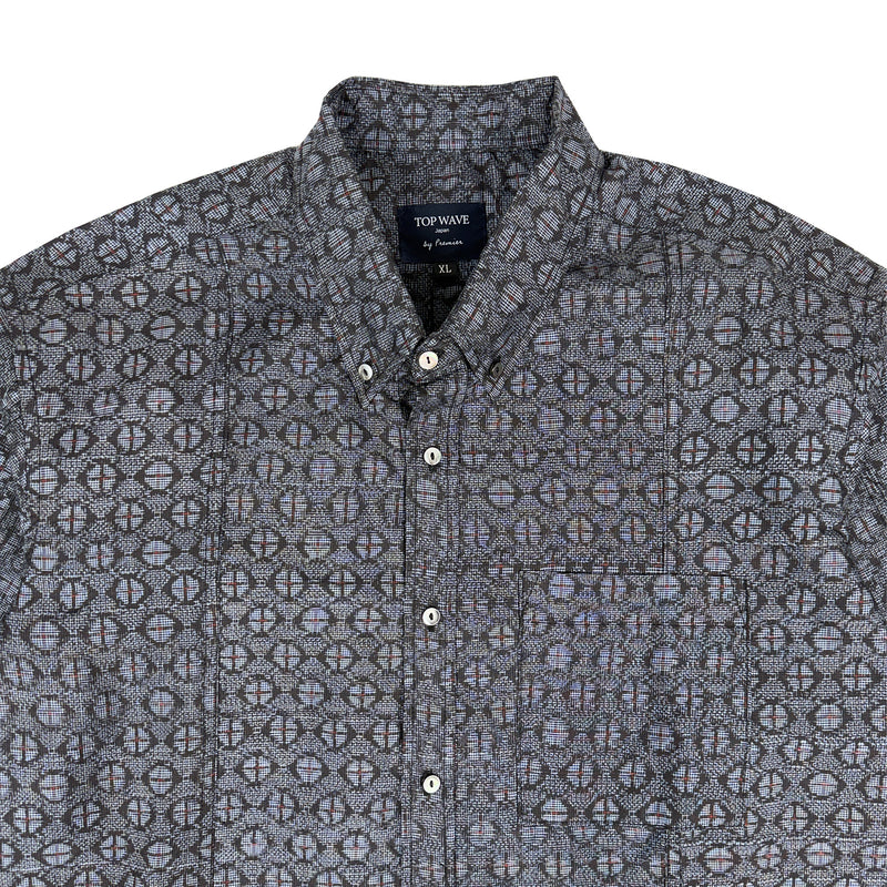 着物長袖シャツ メンズ XL LSVN-XL45-zoom-