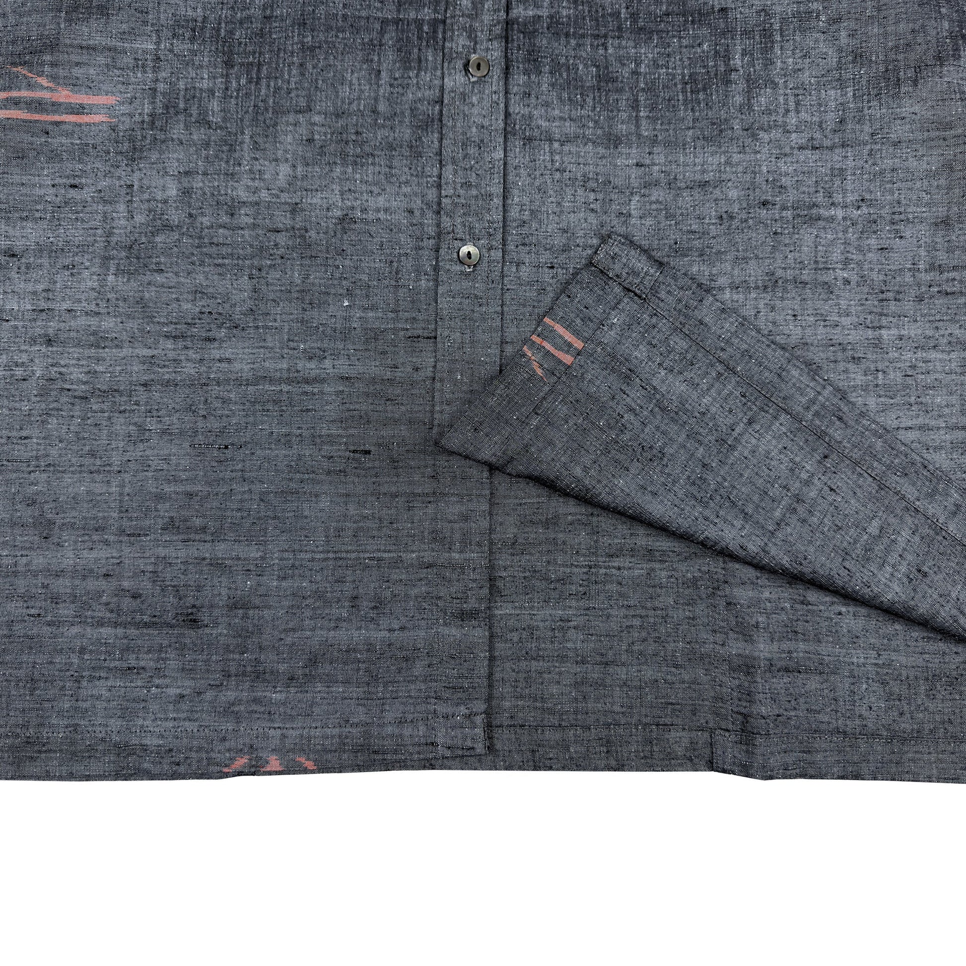 着物長袖シャツ メンズ XL LSVN-XL46-5