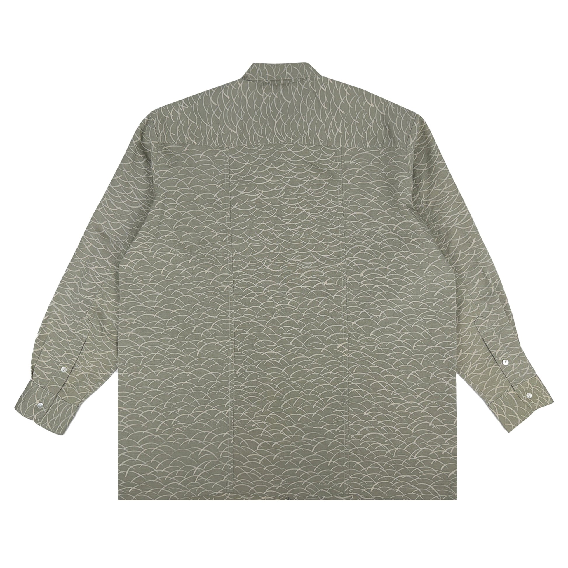 着物長袖シャツ メンズ XL LSVN-XL47-2