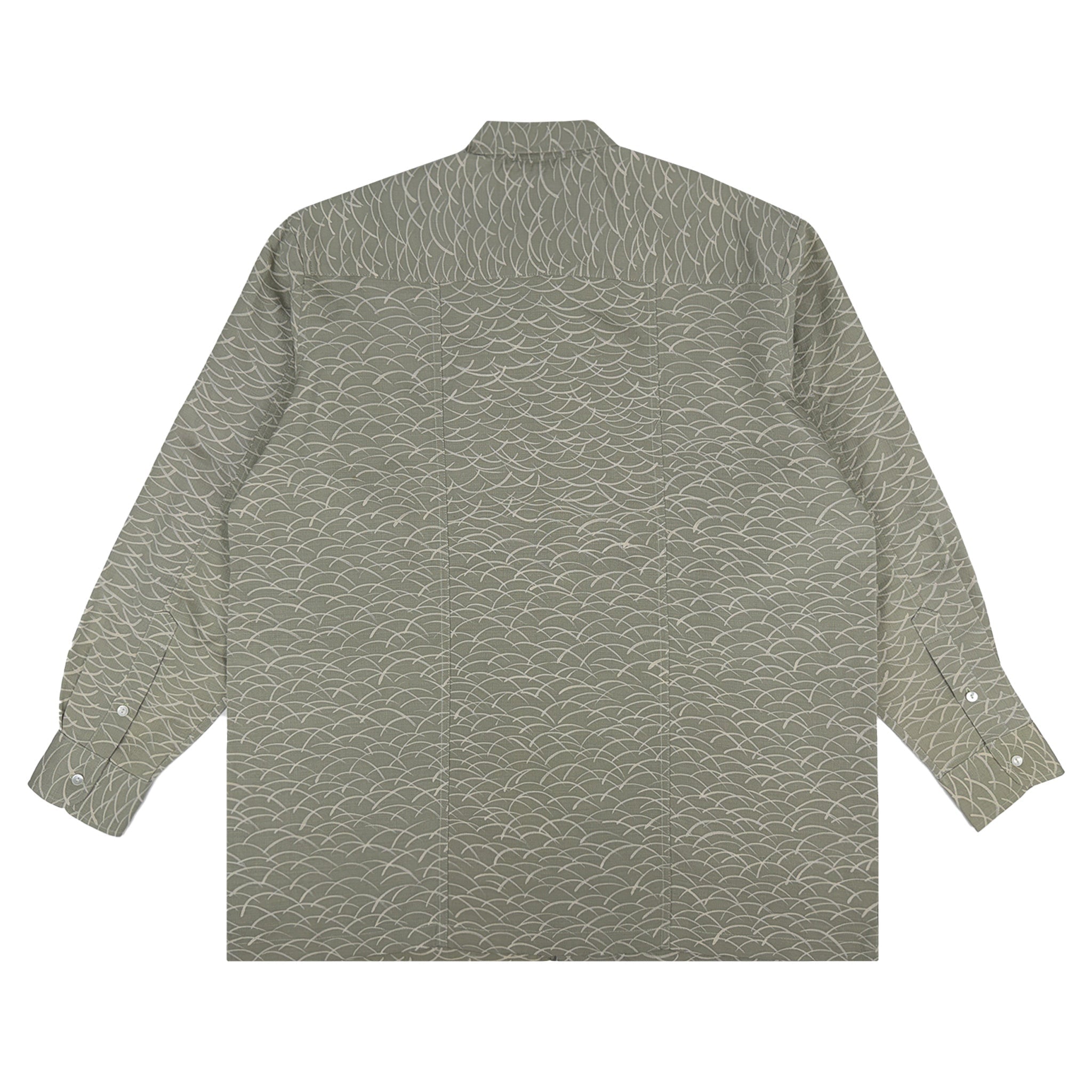 着物長袖シャツ メンズ XL LSVN-XL47-zoom-2