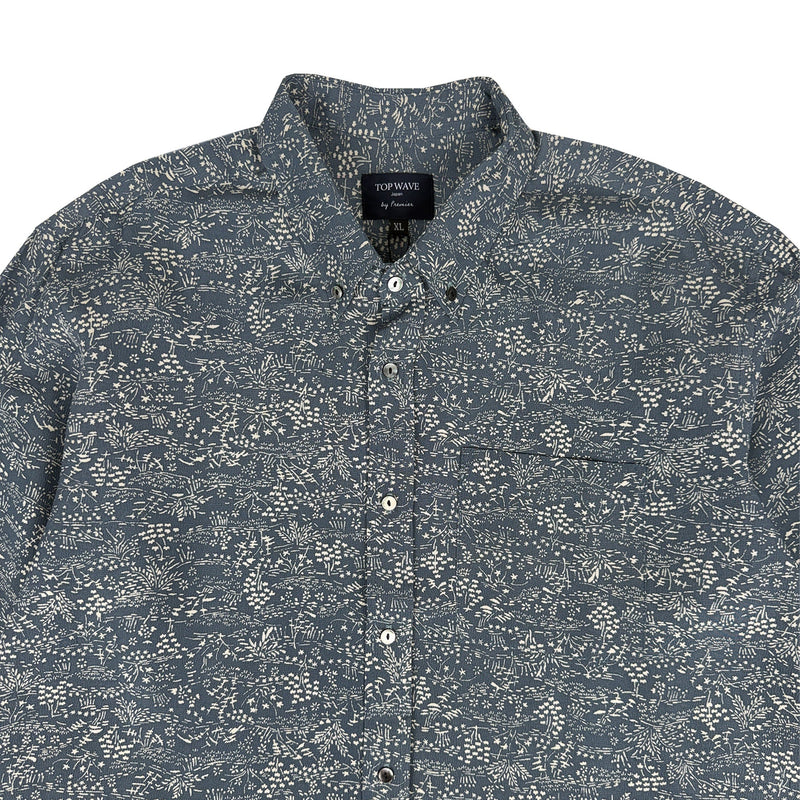 着物長袖シャツ メンズ XL LSVN-XL48-zoom-