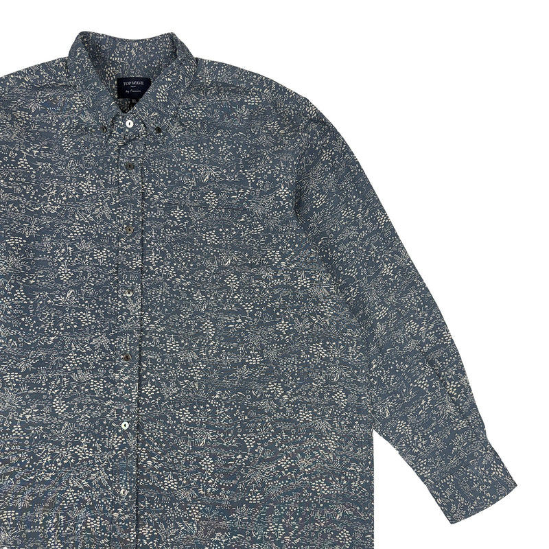 着物長袖シャツ メンズ XL LSVN-XL48-zoom-