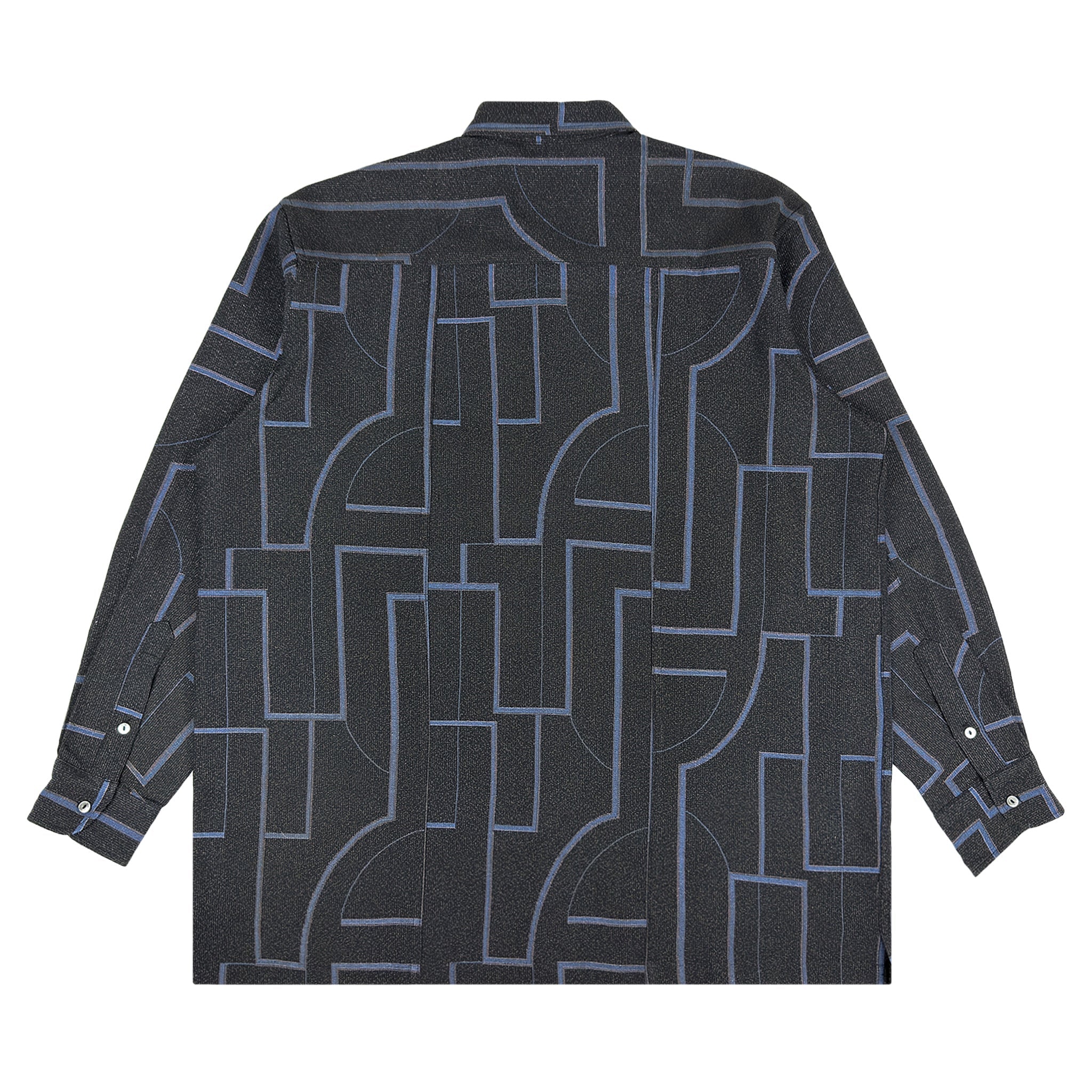 着物長袖シャツ メンズ XL LSVN-XL50-zoom-2