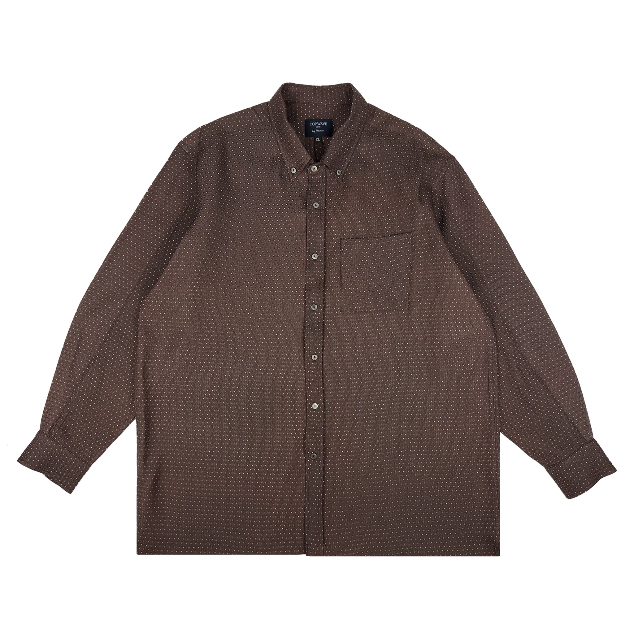 着物長袖シャツ メンズ XL LSVN-XL54-zoom-1