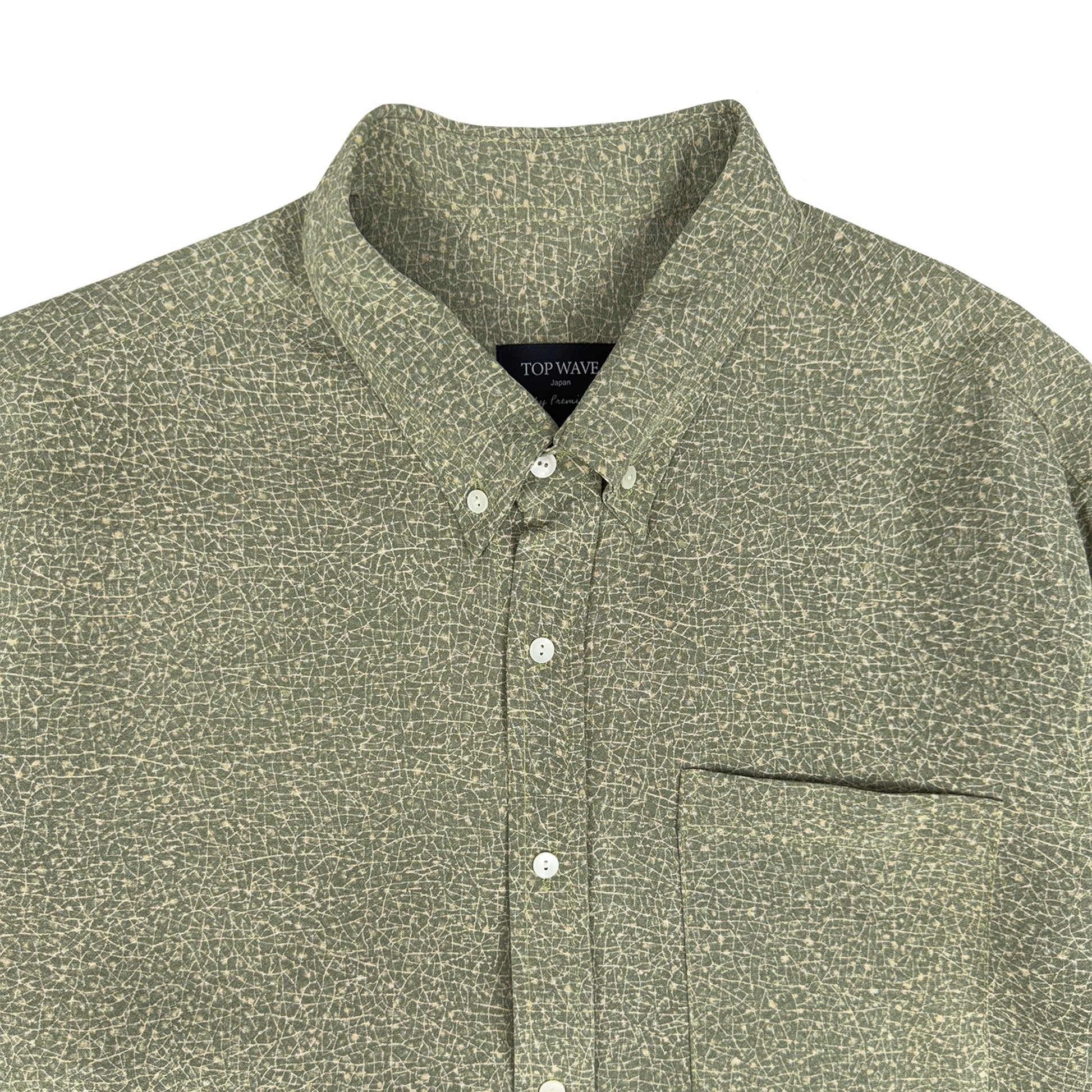 着物長袖シャツ メンズ XL LSVN-XL56-3