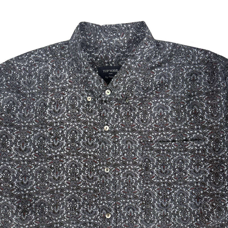 着物長袖シャツ メンズ XL LSVN-XL57-zoom-