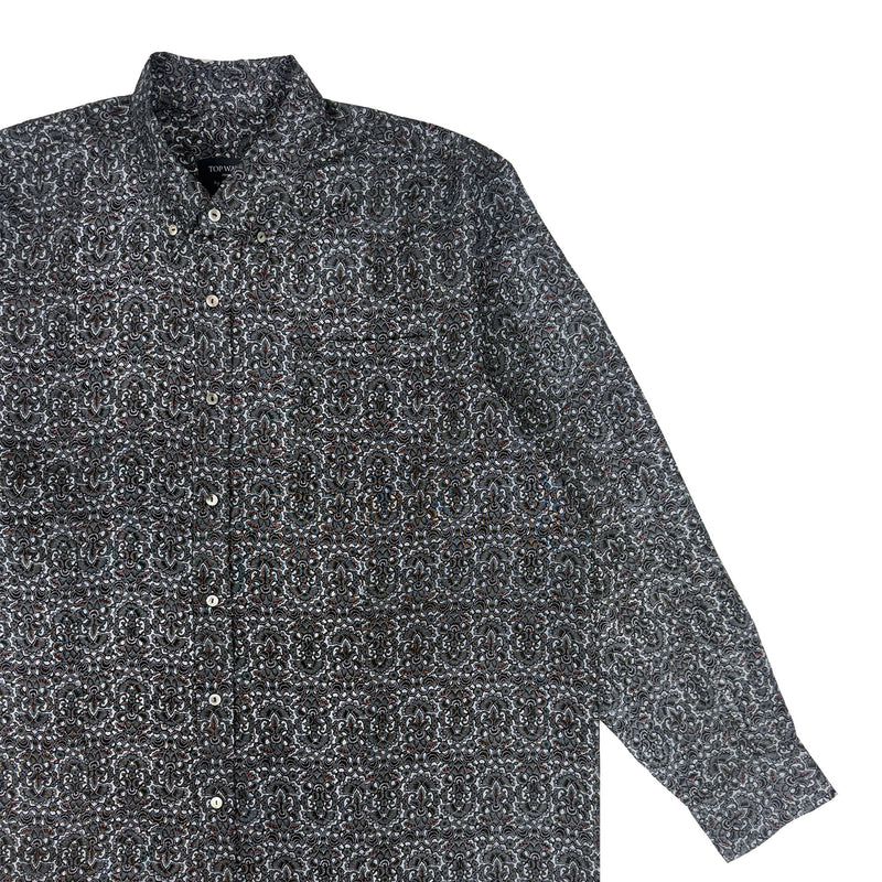 着物長袖シャツ メンズ XL LSVN-XL57-zoom-