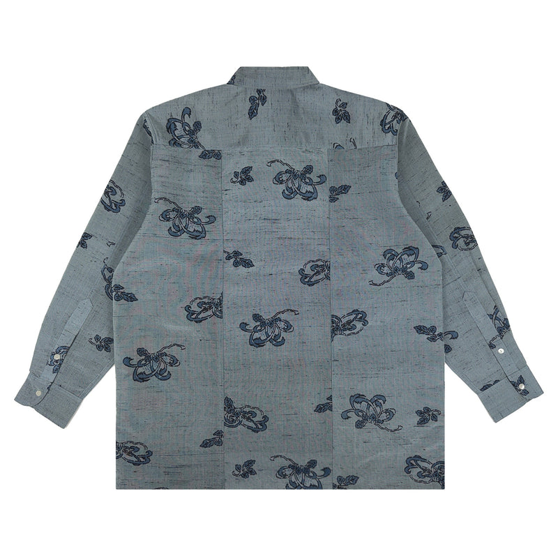 着物長袖シャツ メンズ XL LSVN-XL60-zoom-