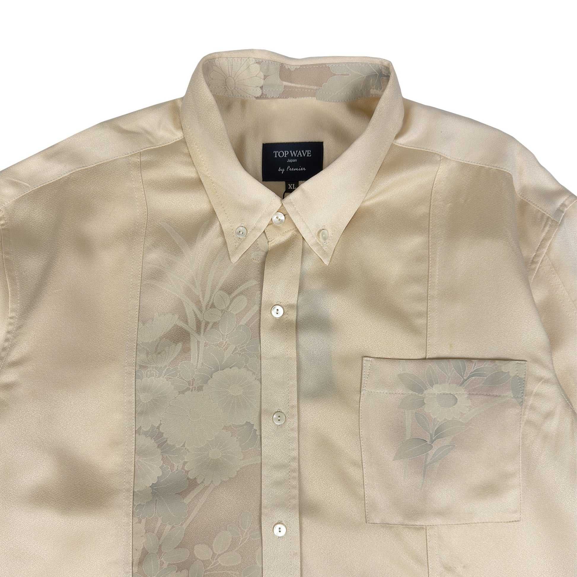 着物長袖シャツ メンズ XL LSVN-XL61-3