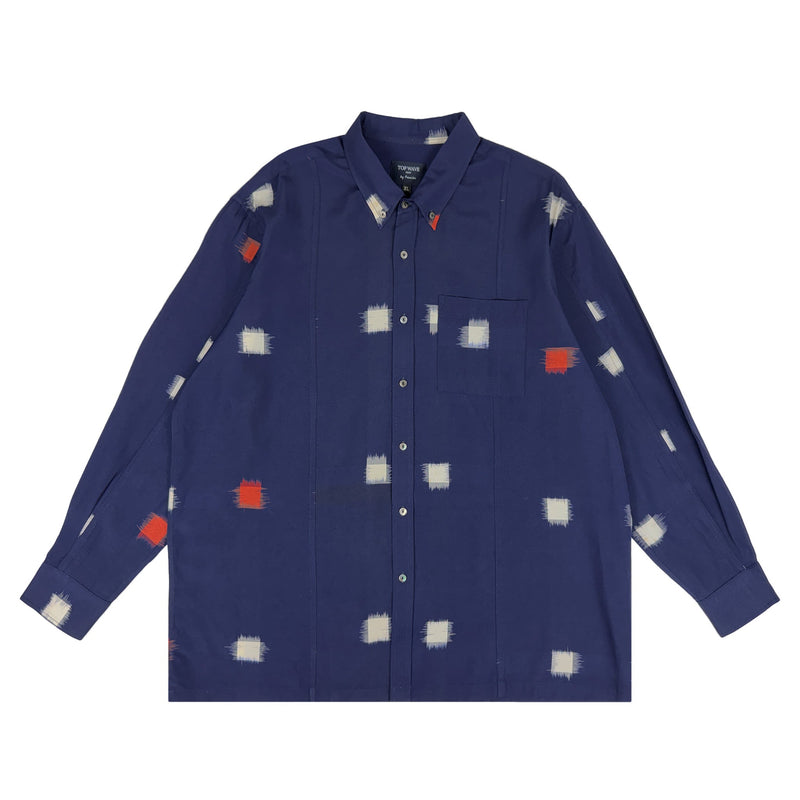 着物長袖シャツ メンズ XL LSVN-XL62-zoom-