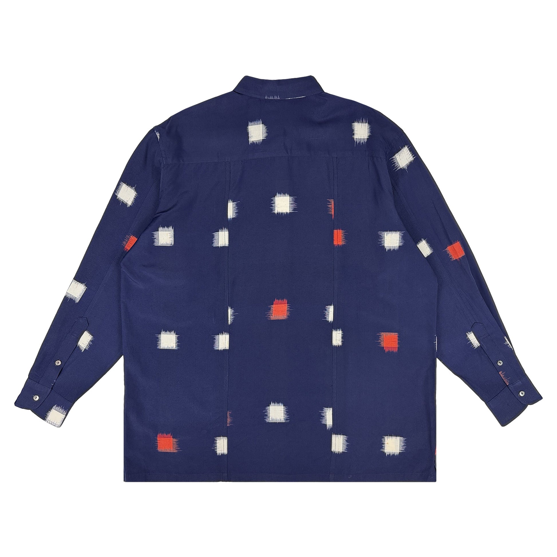 着物長袖シャツ メンズ XL LSVN-XL62-2