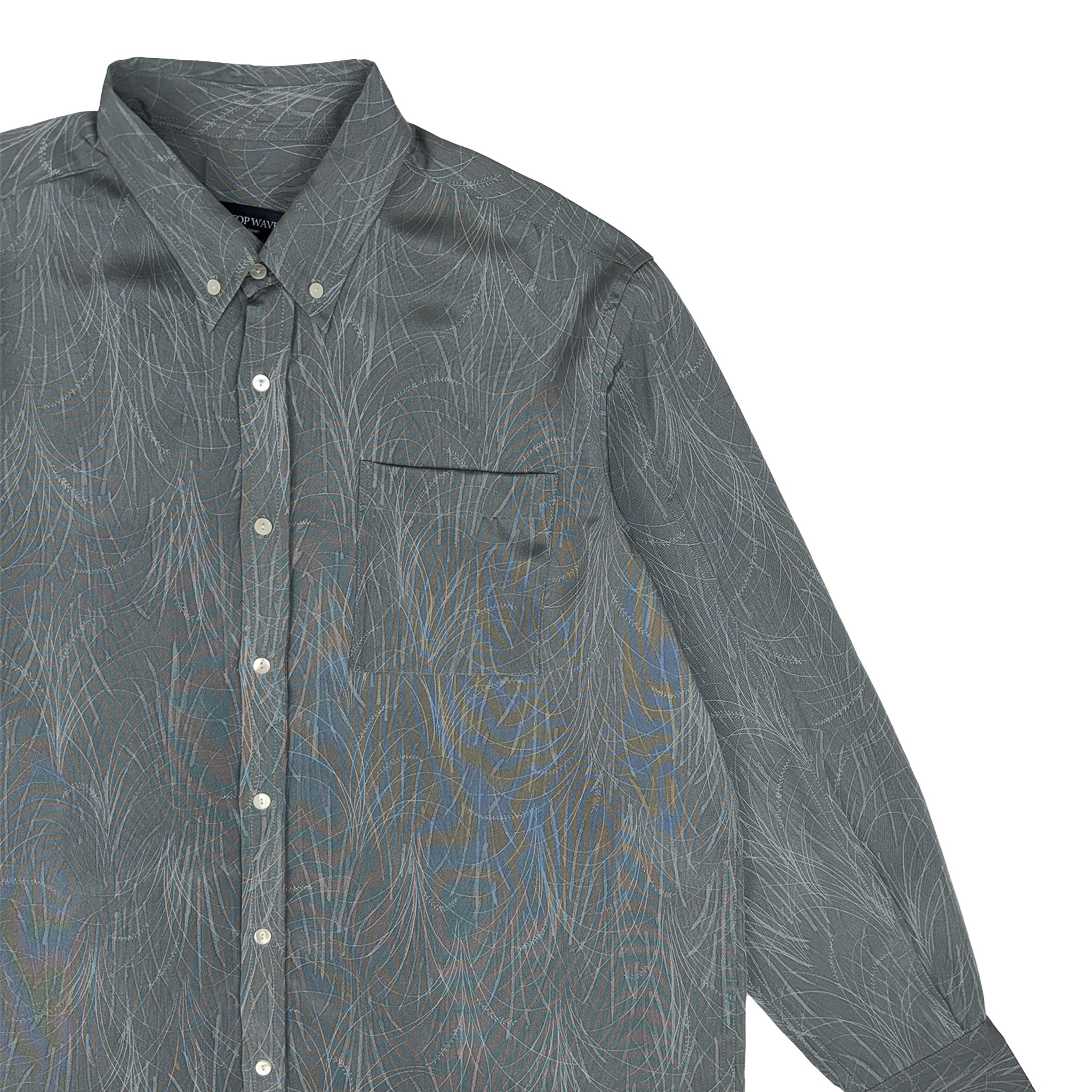 着物長袖シャツ メンズ XL LSVN-XL63-zoom-4