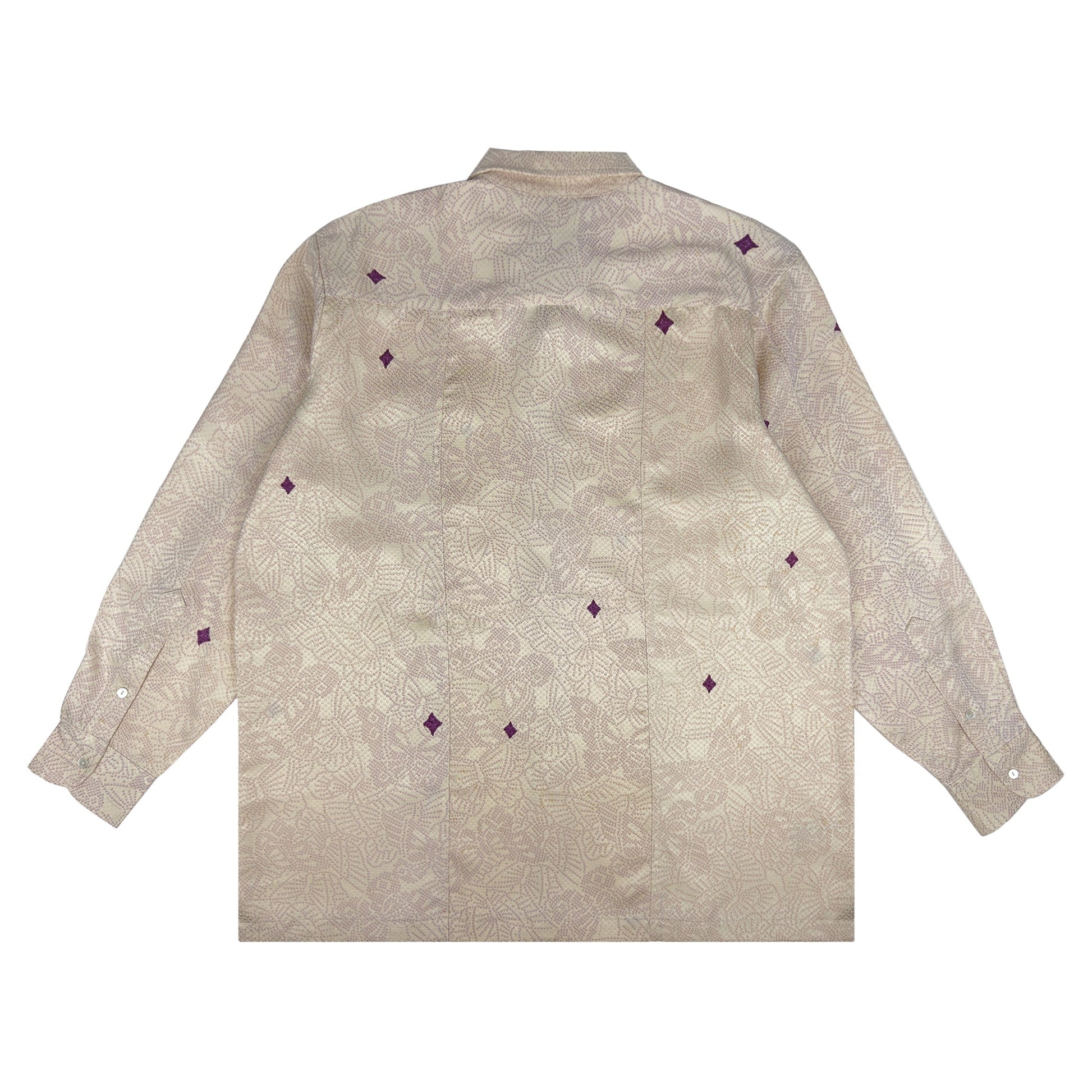 着物長袖シャツ メンズ XL LSVN-XL68-2