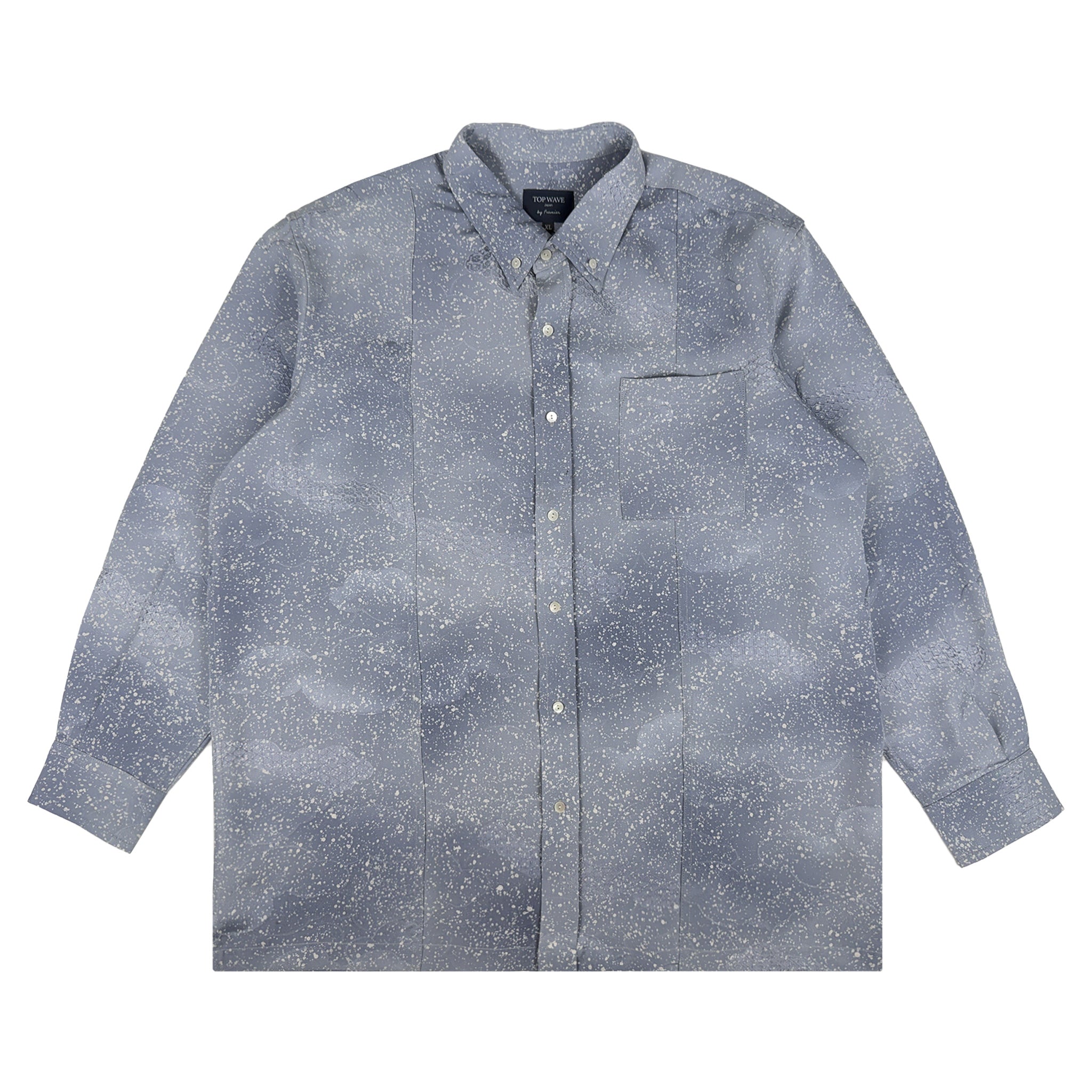 着物長袖シャツ メンズ XL LSVN-XL69-zoom-1