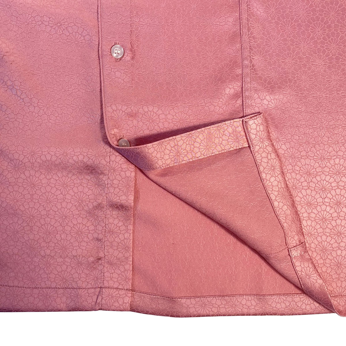 着物スタンドカラーシャツ メンズ L SCVN-L01-zoom-3