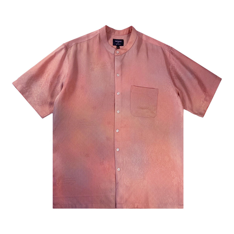 着物スタンドカラーシャツ メンズ L SCVN-L02-zoom-