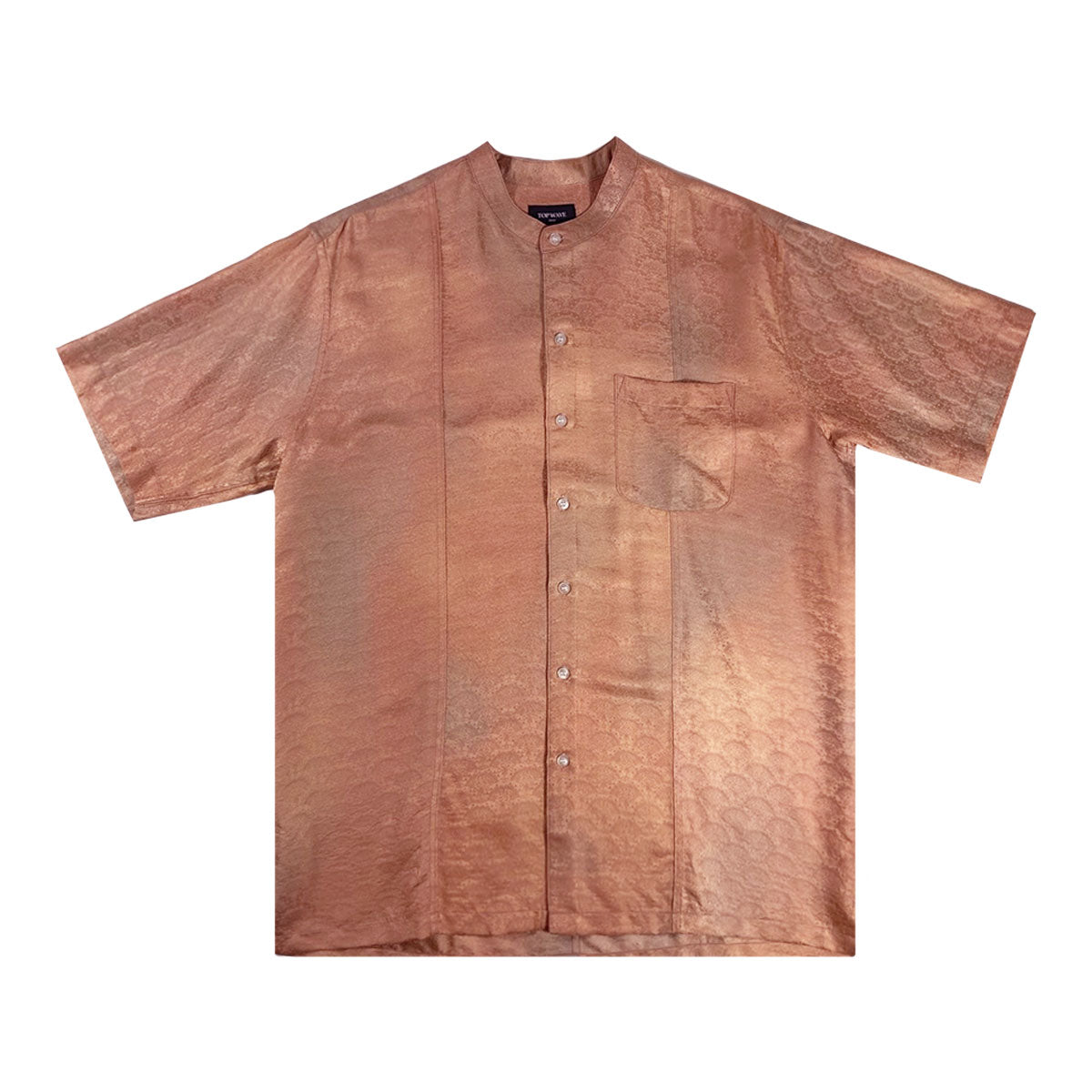 着物スタンドカラーシャツ メンズ L SCVN-L04