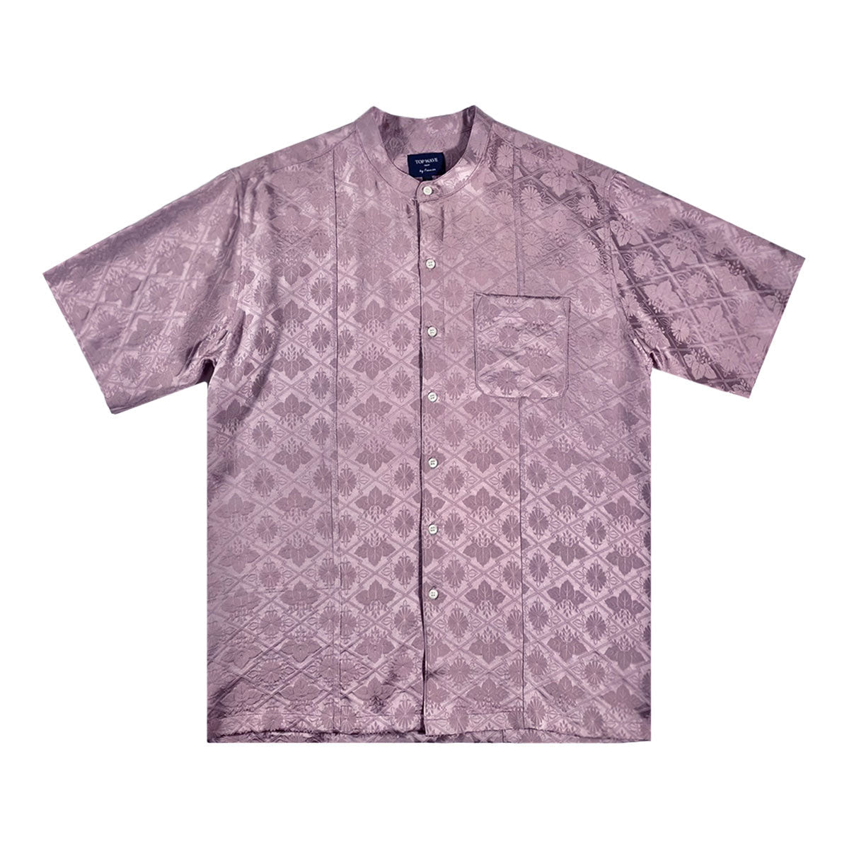 着物スタンドカラーシャツ メンズ L SCVN-L06-1