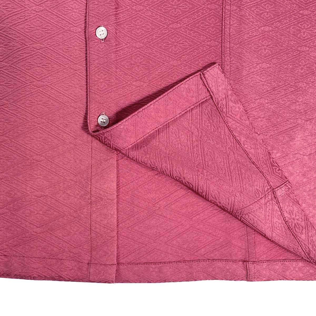 着物スタンドカラーシャツ メンズ L SCVN-L08-3