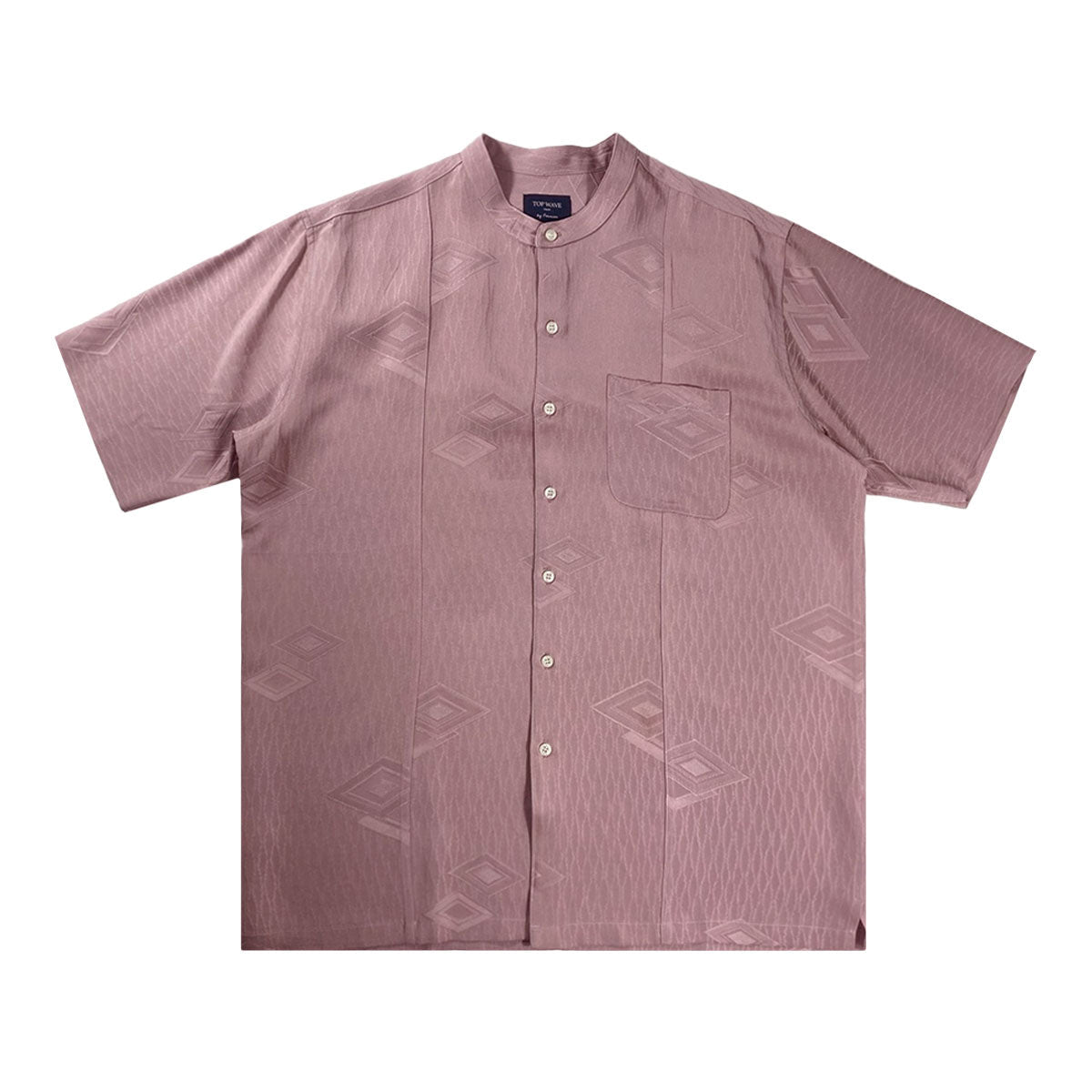 着物スタンドカラーシャツ メンズ L SCVN-L10