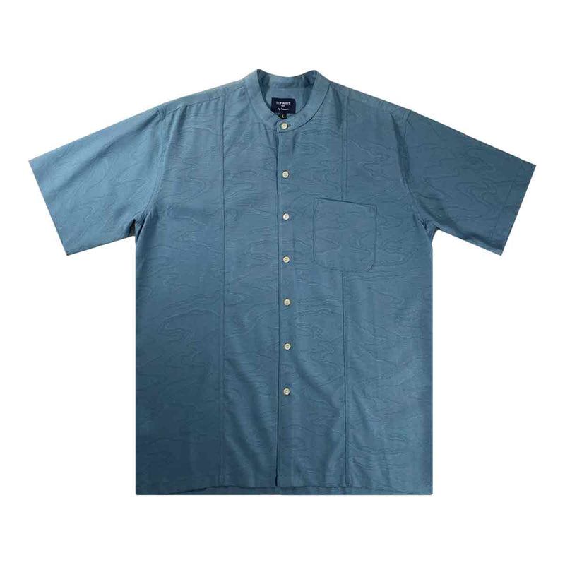 着物スタンドカラーシャツ メンズ L SCVN-L12-zoom-